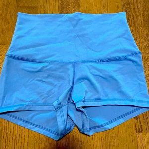 Lululemon blue shorts size 6